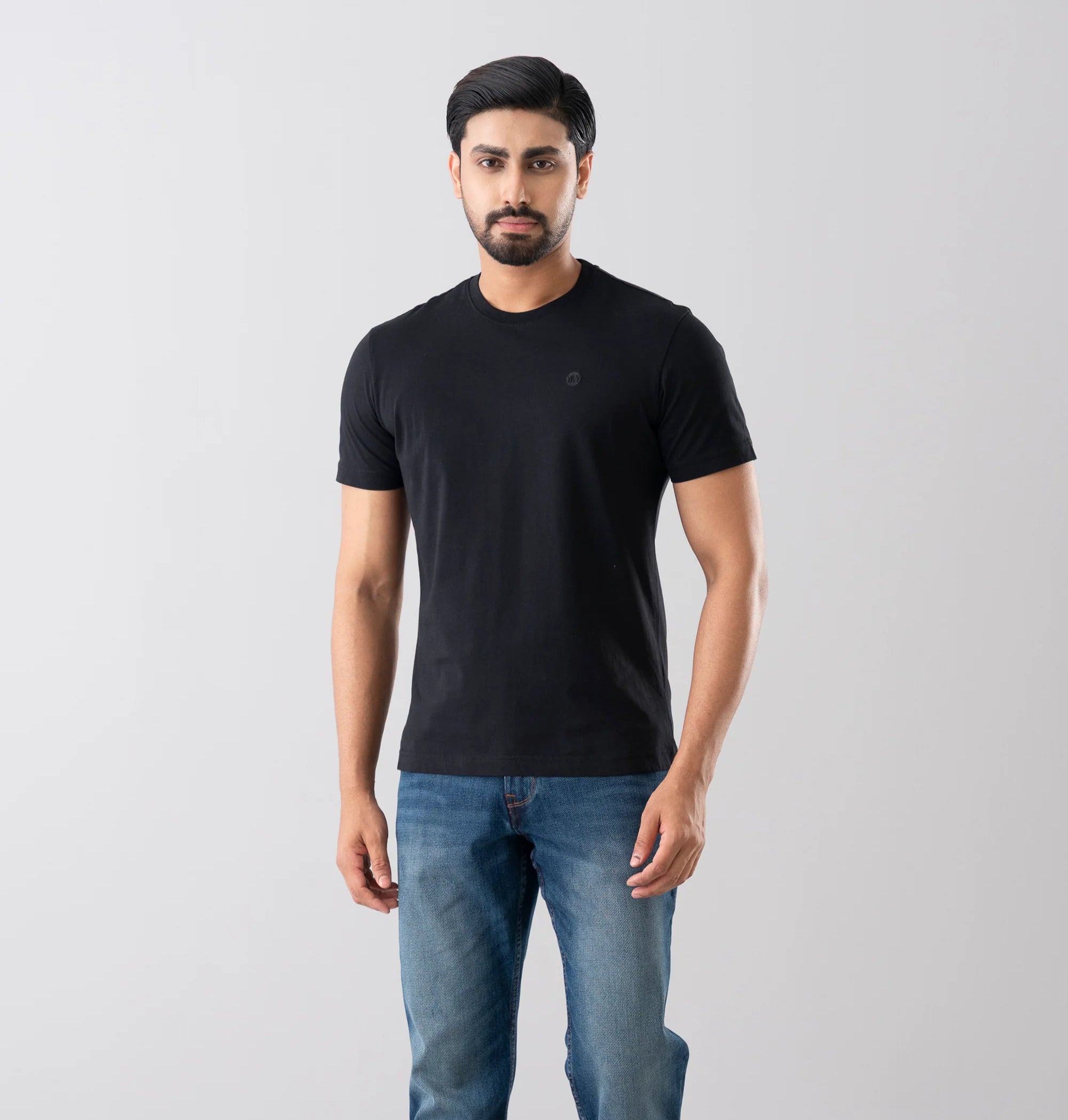 Regular Fit Solid T-Shirt