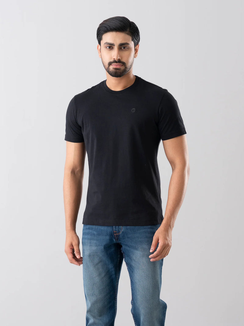 Regular Fit Solid T-Shirt