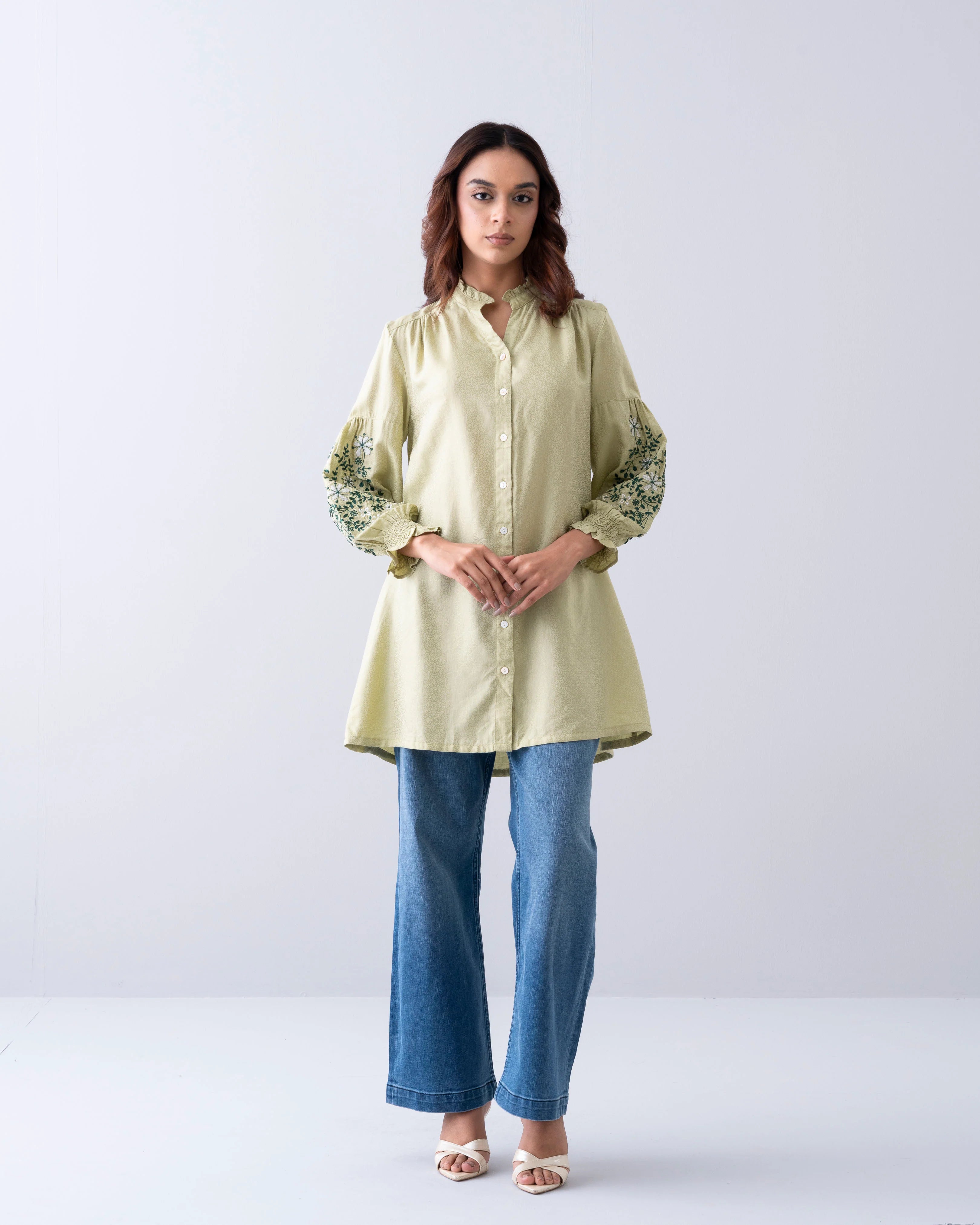 Embroidered Fashion Top - Mystika