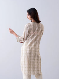 Relaxed Fit Printed One-Piece Ethnic Kurta