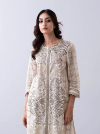 Relaxed Fit Printed One-Piece Ethnic Kurta