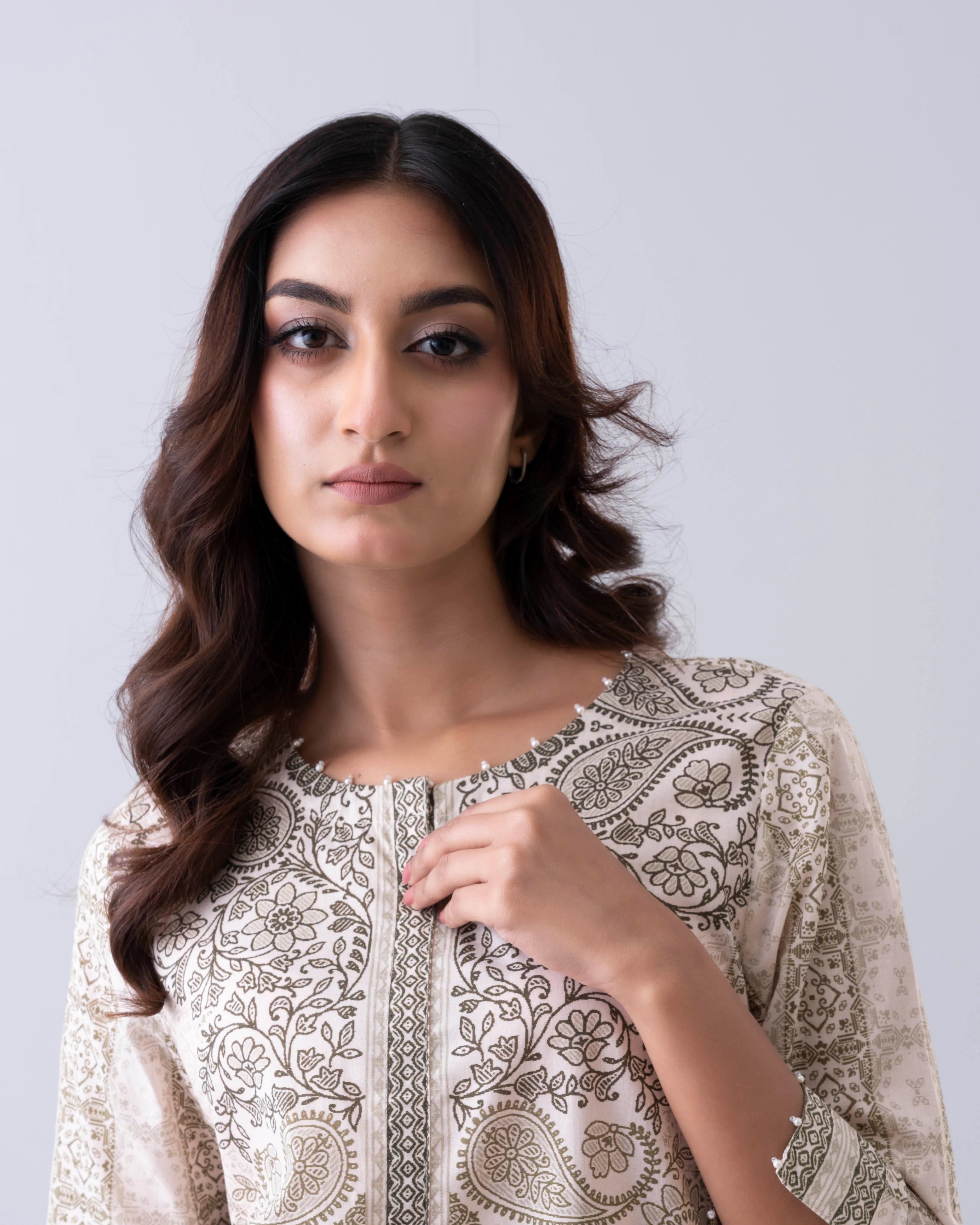 Relaxed Fit Printed One-Piece Ethnic Kurta