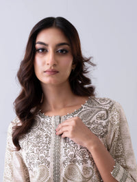 Relaxed Fit Printed One-Piece Ethnic Kurta