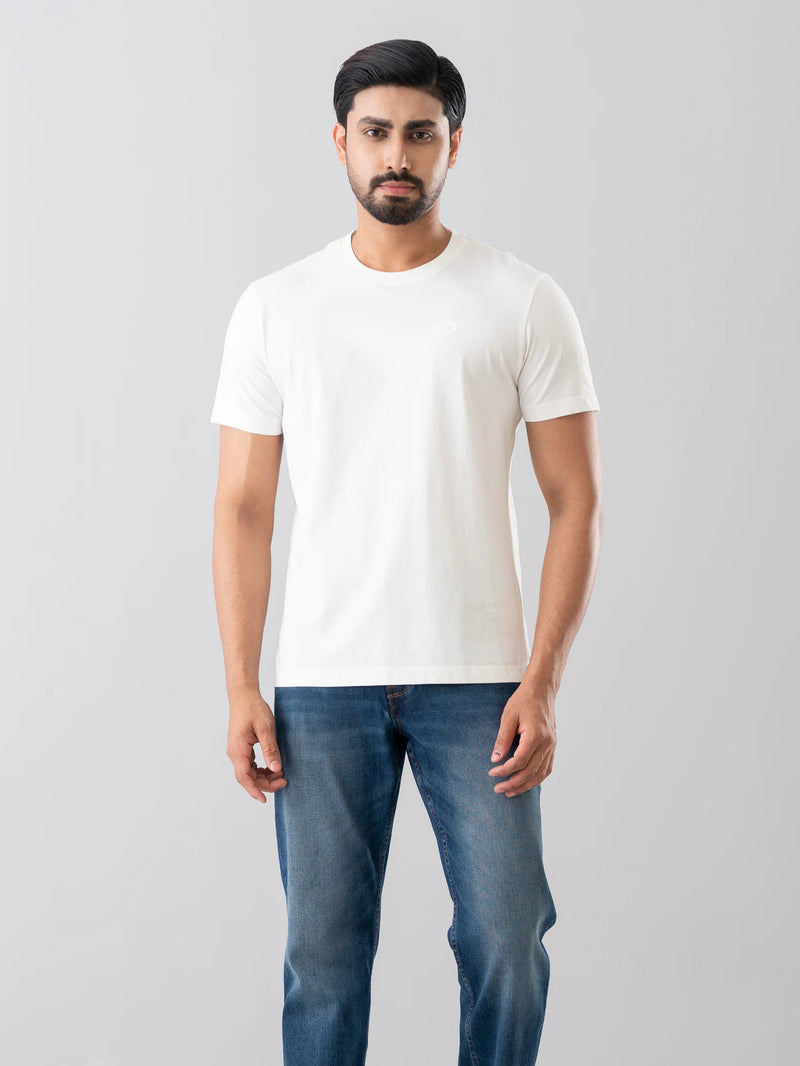 Regular Fit Solid T-Shirt
